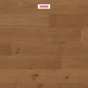 Serie 4000 Landhausdiele Plaza 240 - 541437 Bernsteineiche Markant strukturiert nD Fertig-Parkett