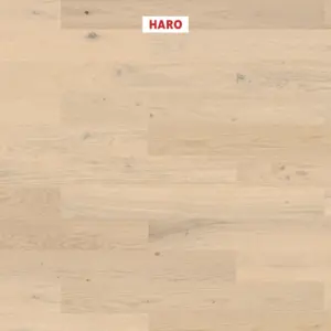 Serie 4000 Landhausdiele Prestige - 543502 Eiche lichtweiß Sauvage strukturiert nD 2-Schicht Parkett