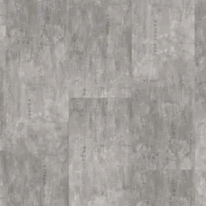 Trendtime 5 - 1744821 Industrial Canvas grey Iconics Klick-Vinyl, Rigid Vinyl