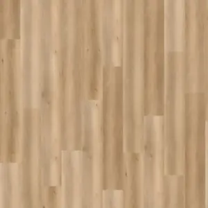 Bioboden PURLINE Design 33 - PL1200269 Eiche lebhaft beige Designboden zum Kleben