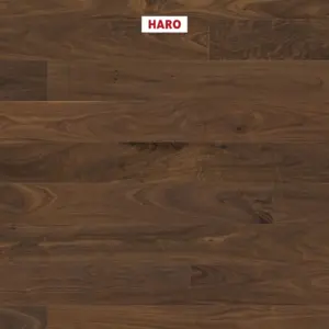 Serie 4000 Landhausdiele 180 - 533051 Amerikanischer Nussbaum Markant 4V nL+ Fertig-Parkett