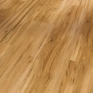 Basic 2.0 - 1730796 Eiche Memory natur Gebürstete Struktur Vinylboden zum Kleben