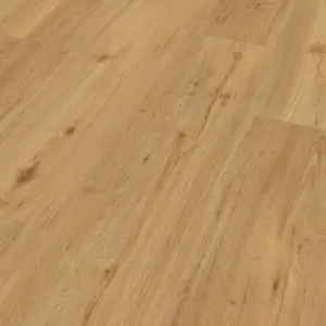 Basic 30 - 1649299 Eiche natur Gebürstete Struktur Klick-Vinyl, Rigid Vinyl