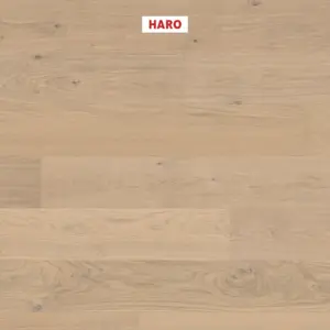 Serie 4000 Landhausdiele Plaza 240 - 541855 Eiche lichtweiß Sauvage strukturiert nD Fertig-Parkett