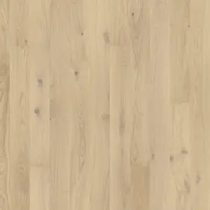 Grace - 7876124 EICHE WHITE CANVAS PLANK 1 Stab Fertig-Parkett