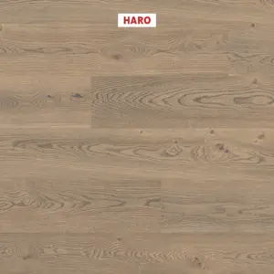 Serie 4000 Landhausdiele Plaza 240 - 538967 Eiche tabakgrau Universal alpin Strukturiert nL+ Fertig-Parkett