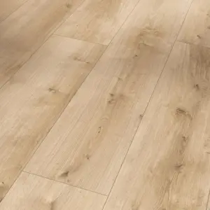 Modular One - 1730803 Eiche Pure hell Schlossdiele Holzstruktur Designboden zum Klicken