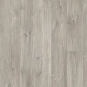Alpha Vinyl Blos - AVSPU40030 Eiche Canyon grau mit Sägeschnitten Klick-Vinyl, Rigid Vinyl