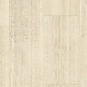 ID Inspiration 55 NATURALS - 24517082 NATURALS - Travertin Grande - Sand Vinylboden zum Kleben