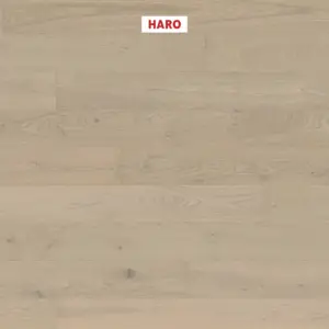 Serie 4000 Landhausdiele Maxim - 541006 Eiche sandgrau Markant strukturiert 4V nD 2-Schicht Parkett