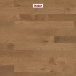 Serie 4000 Landhausdiele Prestige - 543508 Bernsteineiche Sauvage strukturiert nL+ 2-Schicht Parkett