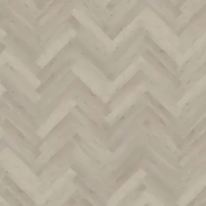 Vinyl-Design - DB400286H Eiche natürlich hellgrau Fischgrät Vinylboden zum Kleben