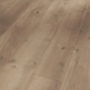 Modular One - 1730768 Eiche Pure perlgrau Holzstruktur Designboden zum Klicken