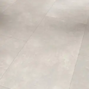 Modular One - 1743539 Beton Weiß Steinstruktur Designboden zum Klicken