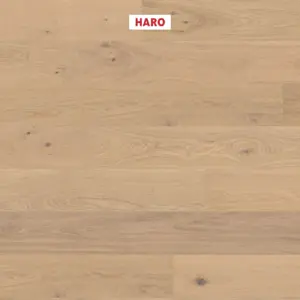 Serie 4000 Landhausdiele Plaza 240 - 537607 Eiche puroweiß Sauvage Strukturiert nL+ Fertig-Parkett