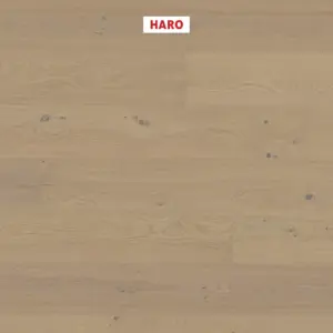 Serie 4000 Landhausdiele Plaza 240 - 541435 Eiche sandgrau Sauvage strukturiert nD Fertig-Parkett